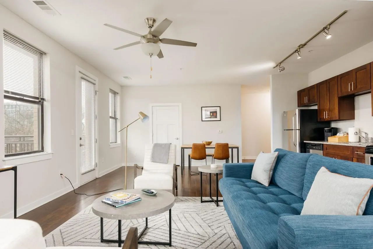 Cozysuites Music Row Spacious 2Br With Free Parking 55 Nashville