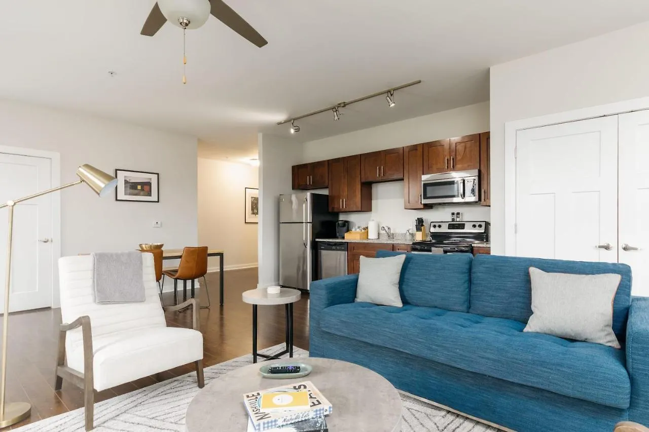 Cozysuites Music Row Spacious 2Br With Free Parking 55 Nashville Lägenhet